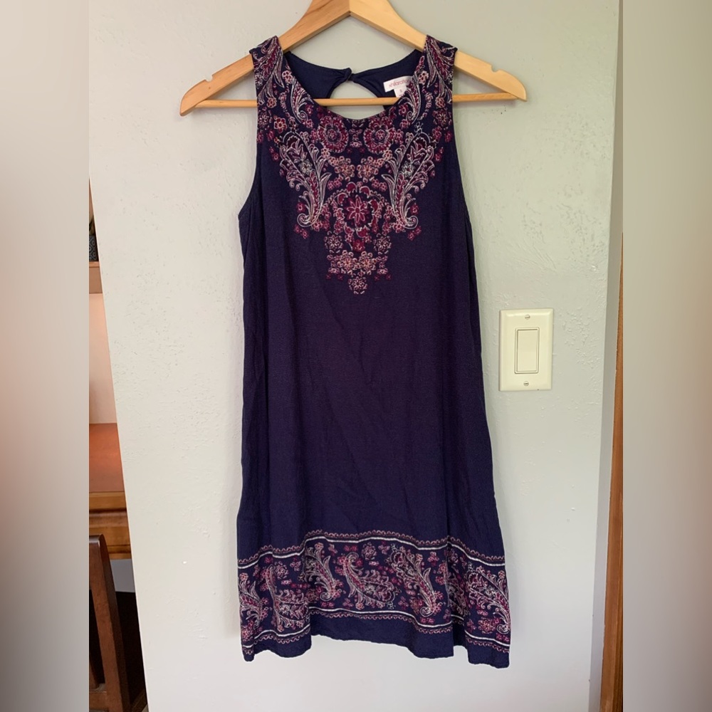 xhileration purple summer dress